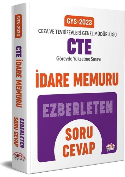 2023 GYS Cte Idare Memuru Soru Cevap
