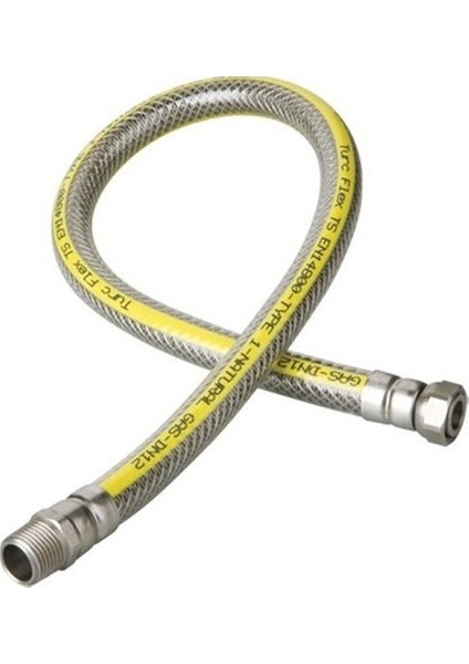 Ocak Doğalgaz Flex Hortumu 2 mt