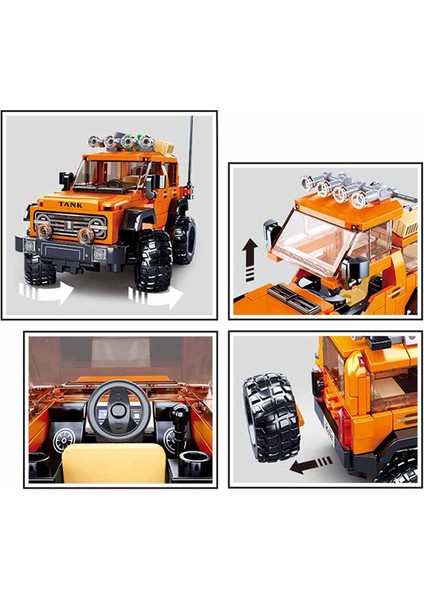 Model Bricks Off Road Turuncu