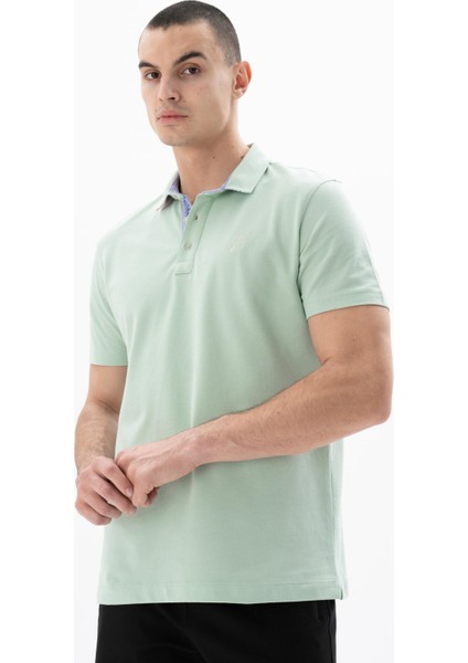 Erkek Regular Fit Polo Yaka Tişört Y25374351501