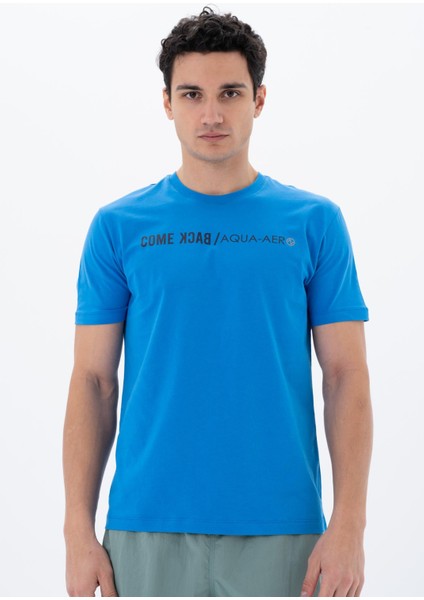 Erkek Regular Fit Bisiklet Yaka Tişört Y25344404301