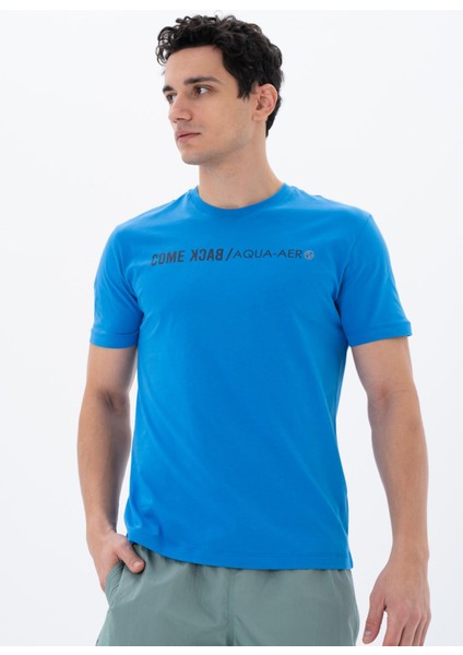 Erkek Regular Fit Bisiklet Yaka Tişört Y25344404301