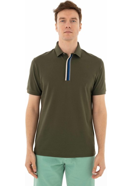 Erkek Regular Fit Polo Yaka Tişört Y25374306001