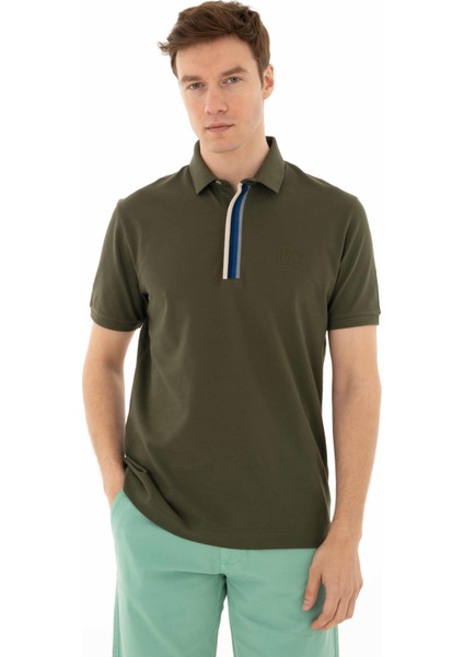 Erkek Regular Fit Polo Yaka Tişört Y25374306001