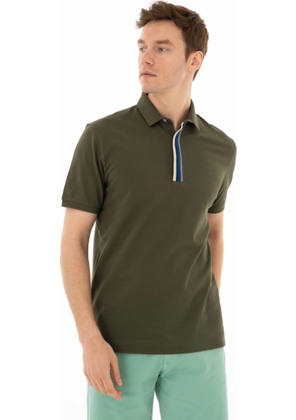 Erkek Regular Fit Polo Yaka Tişört Y25374306001