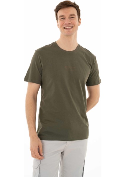 Erkek Regular Fit Bisiklet Yaka Tişört Y25344405701 indirimleri