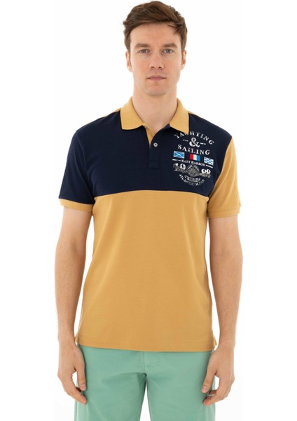 Erkek Regular Fit Polo Yaka Tişört Y25374306601