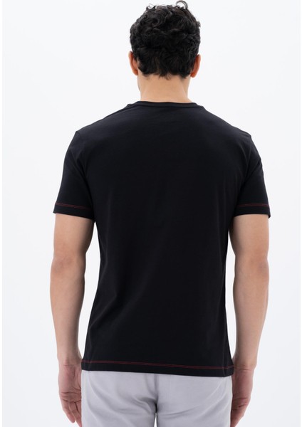 Erkek Regular Fit Bisiklet Yaka Tişört Y25344404001