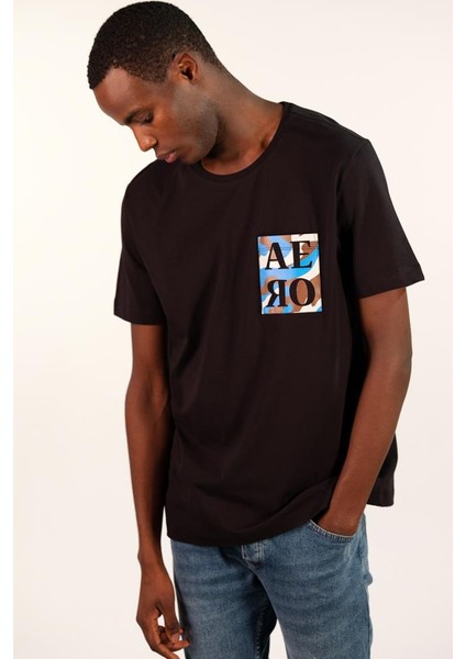 Erkek Bisiklet Yaka Tişört Y22344402001