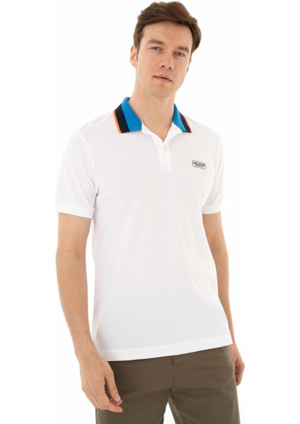 Erkek Regular Fit Polo Yaka Tişört Y25374305701
