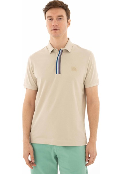Erkek Regular Fit Polo Yaka Tişört Y25374306001