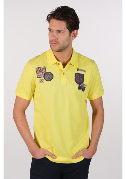 Erkek Büyük Beden Polo Yaka Tişört Y22374869401