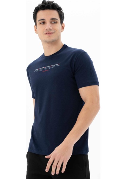 Erkek Regular Fit Bisiklet Yaka Tişört Y25344470901 fırsatları