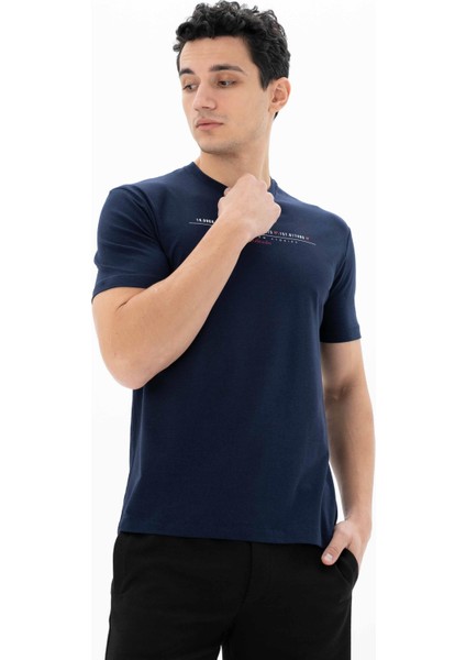 Erkek Regular Fit Bisiklet Yaka Tişört Y25344470901 indirimleri