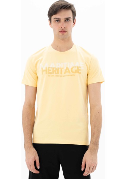 Erkek Slim Fit Bisiklet Yaka Tişört Y25344452201 modelleri