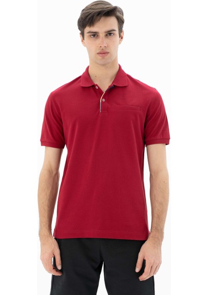 Erkek Regular Fit Polo Yaka Tişört Y25374303301