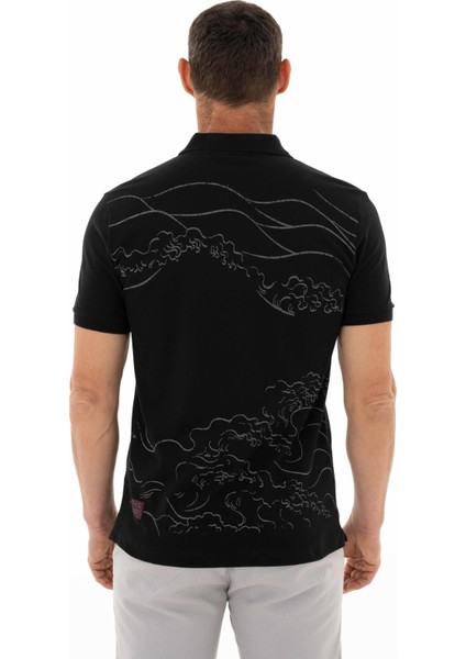 Erkek Regular Fit Polo Yaka Tişört Y25374305301