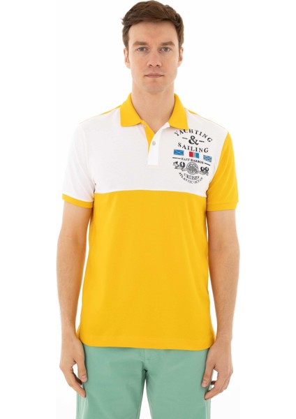 Erkek Regular Fit Polo Yaka Tişört Y25374306601