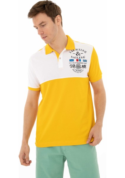 Erkek Regular Fit Polo Yaka Tişört Y25374306601 indirimleri