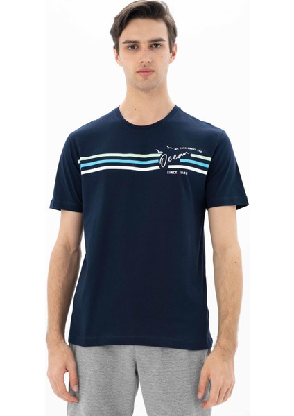 Erkek Regular Fit Bisiklet Yaka Tişört Y25344404501 modelleri