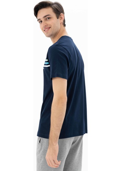 Erkek Regular Fit Bisiklet Yaka Tişört Y25344404501 indirimleri