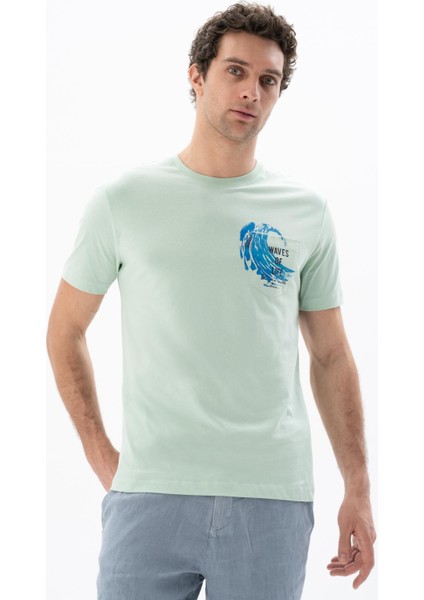 Erkek Regular Fit Bisiklet Yaka Tişört Y25344406101 indirimleri