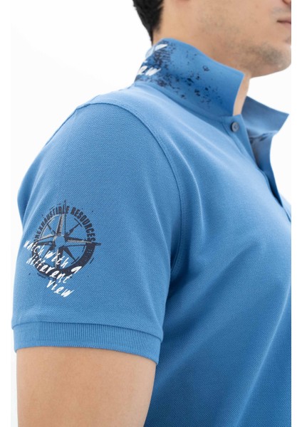 Erkek Regular Fit Polo Yaka Tişört Y25374350801