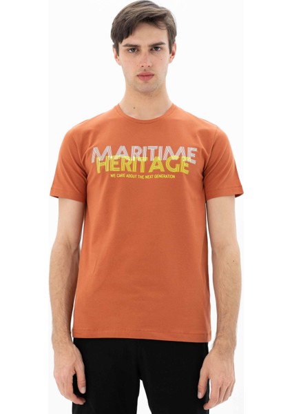 Erkek Slim Fit Bisiklet Yaka Tişört Y25344452201 modelleri