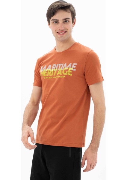 Erkek Slim Fit Bisiklet Yaka Tişört Y25344452201 indirimleri