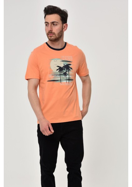 Erkek Bisiklet Yaka Tişört Y22344402701 modelleri