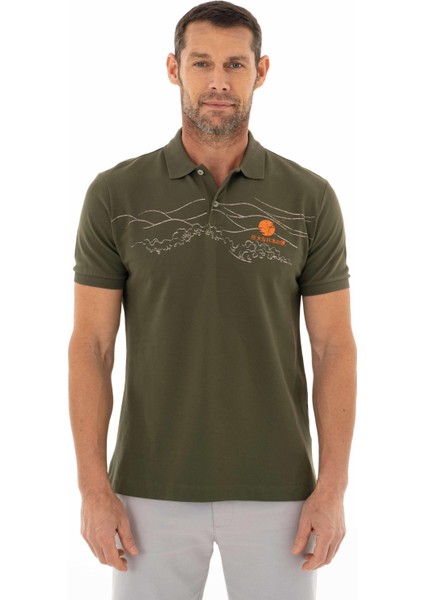 Erkek Regular Fit Polo Yaka Tişört Y25374305301