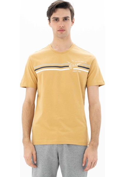 Erkek Regular Fit Bisiklet Yaka Tişört Y25344404501 modelleri