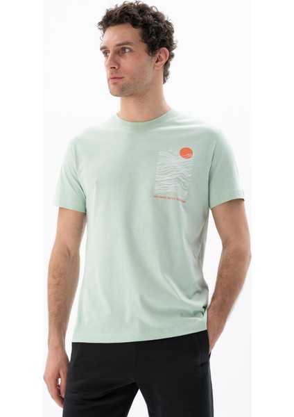 Erkek Regular Fit Bisiklet Yaka Tişört Y25344405201 modelleri