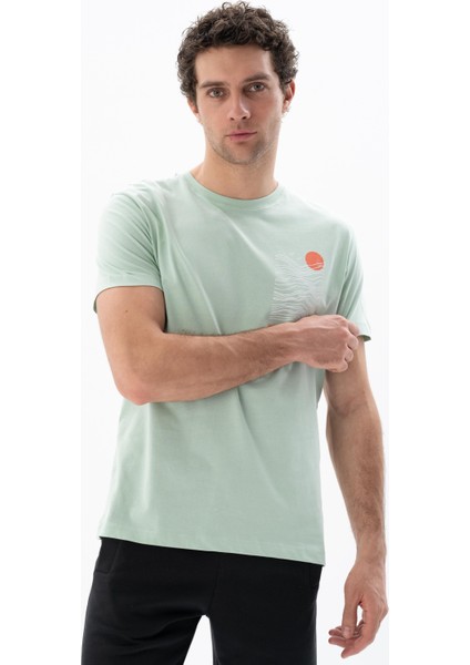 Erkek Regular Fit Bisiklet Yaka Tişört Y25344405201 indirimleri