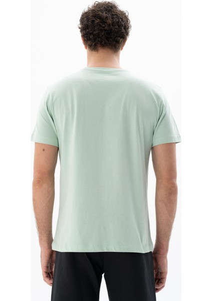 Erkek Regular Fit Bisiklet Yaka Tişört Y25344405201