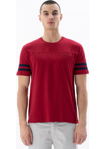 Erkek Regular Fit Bisiklet Yaka Tişört Y25344405801