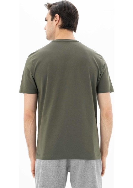 Erkek Regular Fit Bisiklet Yaka Tişört Y25344404501