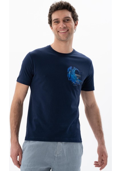 Erkek Regular Fit Bisiklet Yaka Tişört Y25344406101 fırsatları