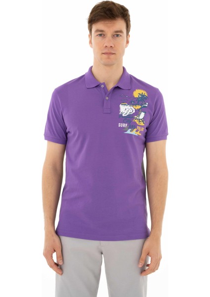 Erkek Regular Fit Polo Yaka Tişört Y25374306401