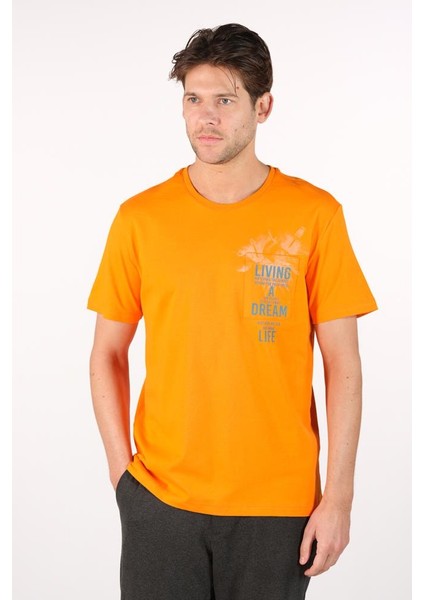 Erkek Bisiklet Yaka Tişört Y22344401001