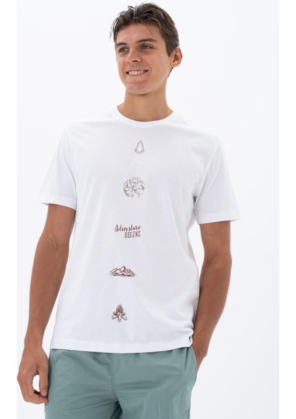 Erkek Regular Fit Bisiklet Yaka Tişört Y25344405401