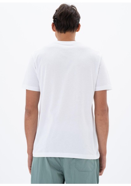Erkek Regular Fit Bisiklet Yaka Tişört Y25344405401