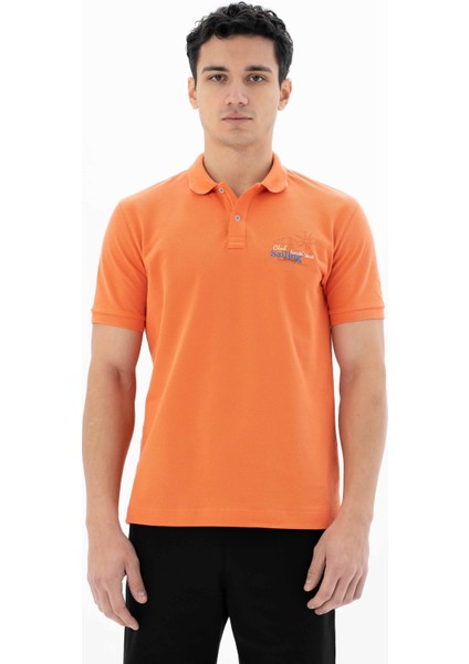 Erkek Regular Fit Polo Yaka Tişört Y25374351901