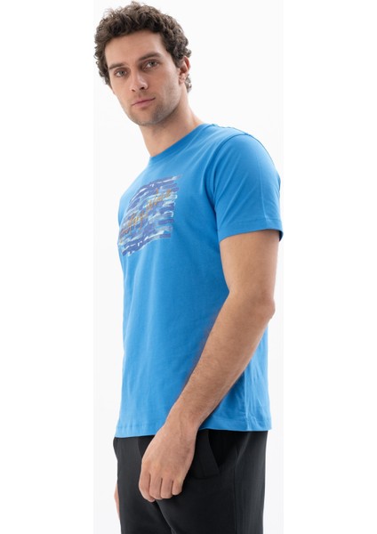 Erkek Regular Fit Bisiklet Yaka Tişört Y25344403001