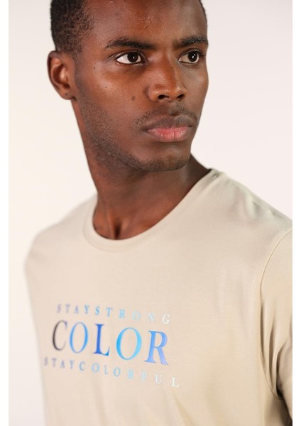 Erkek Bisiklet Yaka Tişört Y22344450401 fırsatları