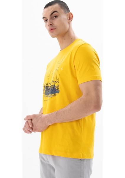 Erkek Regular Fit Bisiklet Yaka Tişört Y25344405301 indirimleri