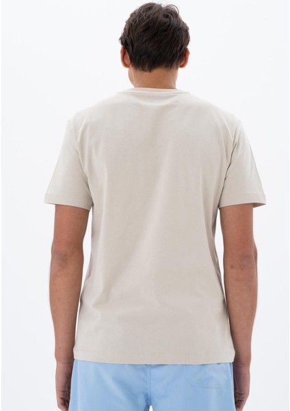 Erkek Regular Fit Bisiklet Yaka Tişört Y25344405901