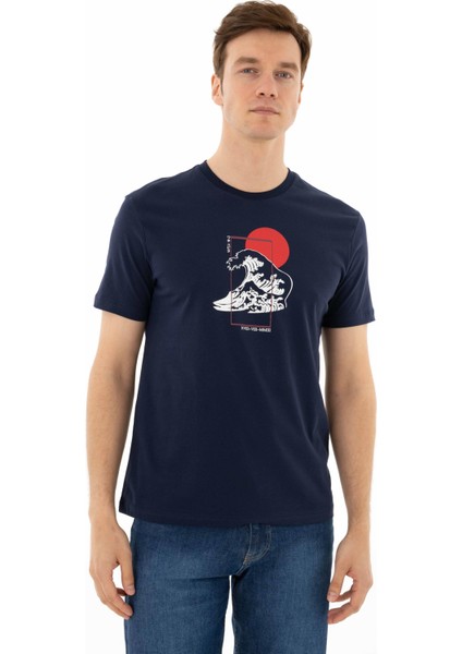 Erkek Regular Fit Bisiklet Yaka Tişört Y25344405601 modelleri