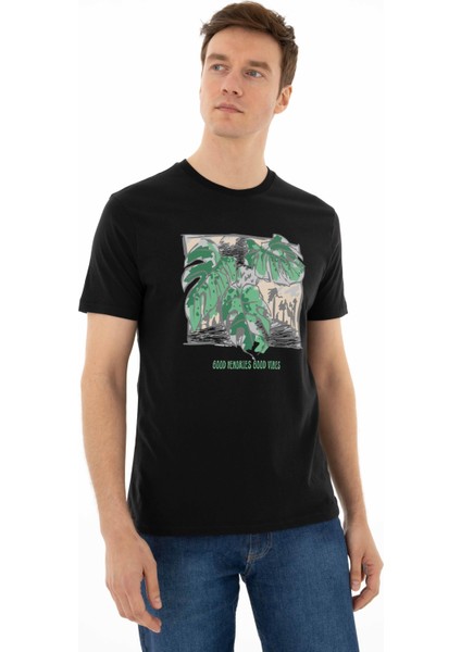 Erkek Regular Fit Bisiklet Yaka Tişört Y25344403501 modelleri