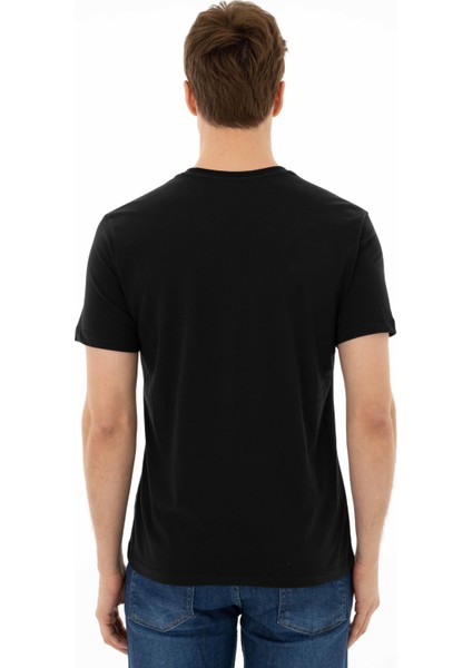 Erkek Regular Fit Bisiklet Yaka Tişört Y25344403501